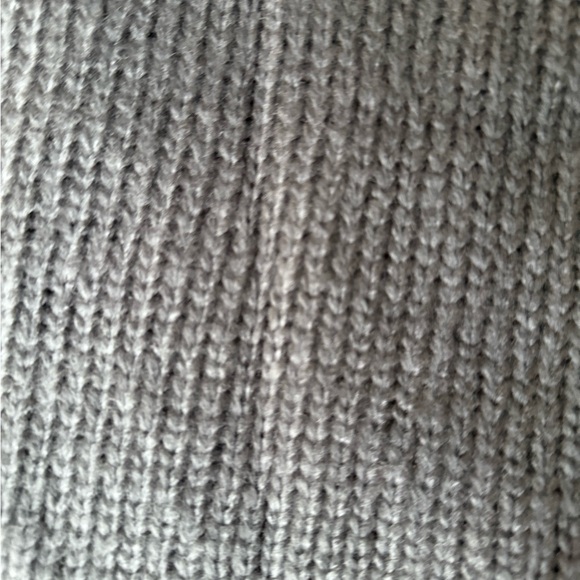 NWOT Wooden Ships Charcoal Sweater with Festive Red Script - Picture 8 of 8